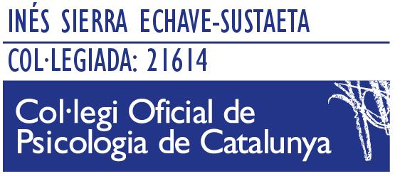 Sello Colegio Oficial de Psicólogos